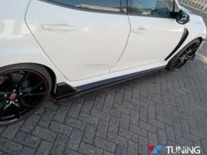 Диффузоры боковые Honda Civic 10 Type R (17-) 4