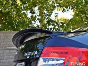 Накладка на спойлер Skoda Octavia A7 RS (13-19) Liftback 3