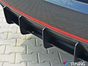 Диффузор задний Skoda Octavia A7 RS (13-19) 2
