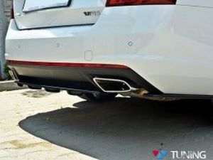 Сплиттера задние боковые Skoda Octavia A7 RS (13-19) 6