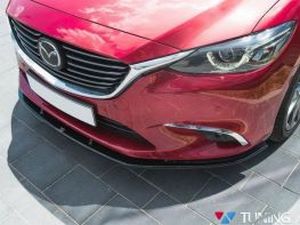 Сплиттер передний Mazda 6 III (GJ; 14-17) рестайлинг - V.1 3