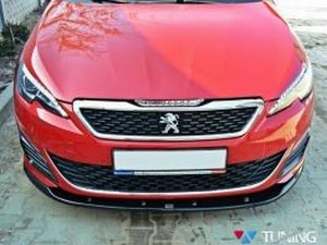 Сплиттер передний Peugeot 308 II GTI (15-18) - V2 3
