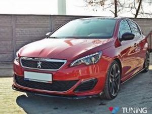 Сплиттер передний Peugeot 308 II GTI (15-18) - V2 4