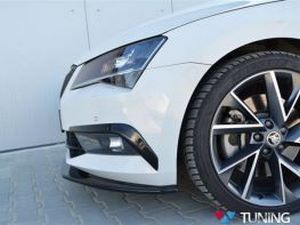 Накладки на протитуманки Skoda Superb III (15-19) - ABS 3