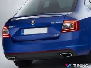 Спойлер SKODA Octavia A7 (13-) Liftback - RS стиль