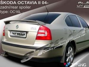 Спойлер SKODA Octavia II A5 Liftback - OC16L тип - STYLLA 2 2