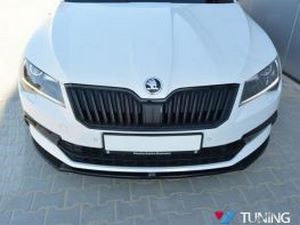 Спліттер передній Skoda Superb III (15-19) - V2 3