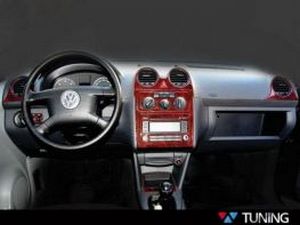 Накладки на торпедо VW Caddy III (04-09)