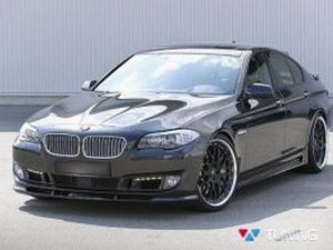 Сплиттер передний BMW 5 F10 / F11 (10-13) - Hamann стиль 2