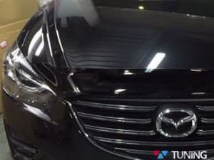 Дефлектор капота Mazda CX-5 I (KE; 12-17) - Hic (акрил) 2