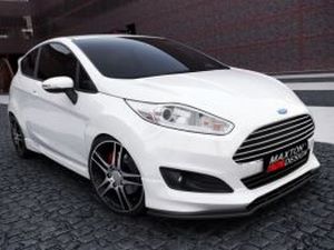 Спліттер передній Ford Fiesta Mk7 ST-Line (13-16) рестайлінг 3