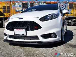 Спліттер передній Ford Fiesta Mk7 ST (13-16) рестайлінг 3