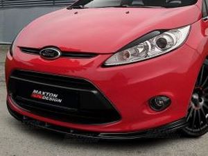 Сплиттер передний Ford Fiesta Mk7 (08-13) 2
