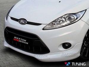 Юбка передняя Ford Fiesta Mk7 (08-13) - ST-Line стиль 2