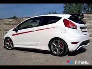 Задні бічні спліттери Ford Fiesta Mk7 ST (13-16) рестайлінг 3