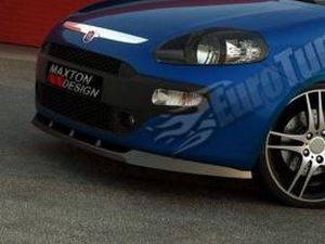 Сплиттер передний Fiat Punto Evo (09-18) 2