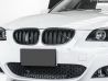 BMW E60 решётка M5 стиль двойные рёбра чёрная глянцевая 4 4