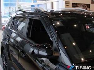 Дефлекторы окон Hyundai Creta I (14-20) - Hic (накладные) 3