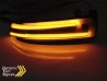 Бічні повороти дзеркала Mercedes A W176 (12-18) - LED з DTS (димчасті) 2