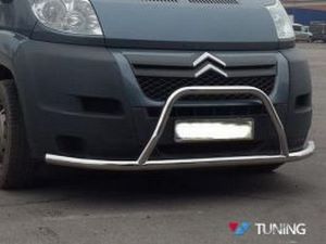 Кенгурятник Fiat Ducato (06-/14-) - с усами