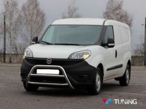 Кенгурятник FIAT Doblo II (2010-) с двумя перемычками 3