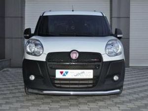 Защита передняя FIAT Doblo II (2010-) труба прямая 2