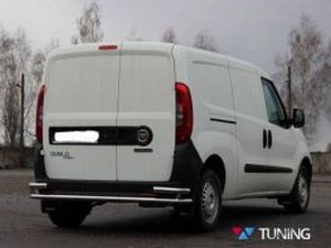 Задняя труба с углами Fiat Doblo II (10-22) 3