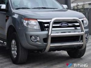Кенгурятник Ford Ranger T6 (11-) - высокий