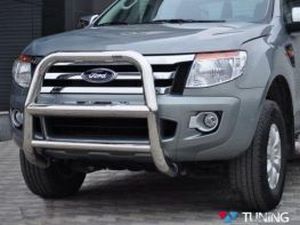 Кенгурятник Ford Ranger T6 (11-) - высокий 2