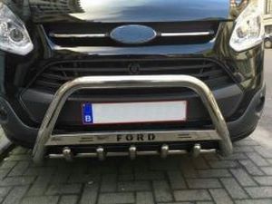 Кенгурятник Ford Custom (13-17) - с грилем