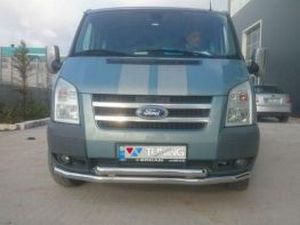 Защита переднего бампера FORD Transit (2006+) труба двойная 2 2