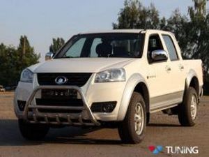 Кенгурятник Great Wall Wingle 5 (10-) - с грилем 3
