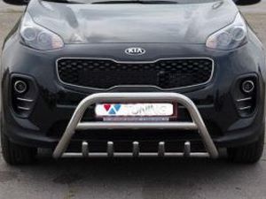 Кенгурятник Kia Sportage IV (QL; 16-21) - с грилем