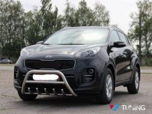 Кенгурятник с грилем KIA Sportage IV (2016+) 4 4