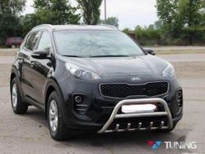 Кенгурятник с грилем KIA Sportage IV (2016+) 3 3