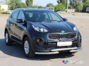 Защита передняя KIA Sportage IV (труба тройная) 4 4