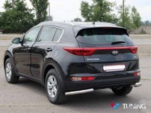 Защита задняя KIA Sportage IV (трубки одинарные на углы) 3 3