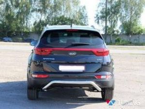 Защита задняя KIA Sportage IV (2016+) - труба гнутая 2 2