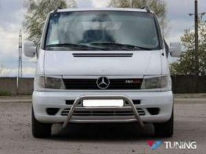 Кенгурятник MERCEDES Vito W638 с двумя перемычками 2