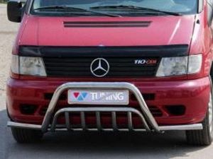 Кенгурятник Mercedes Vito W638 (96-03) - с усами