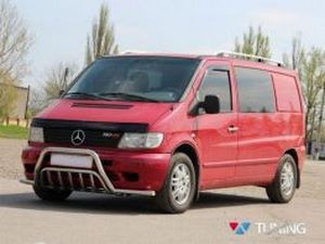 Кенгурятник MERCEDES Vito W638 с усами 3