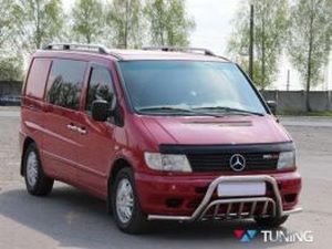 Кенгурятник MERCEDES Vito W638 с усами 4