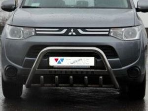 Кенгурятник MITSUBISHI Outlander III (2013-) - с надписью 1