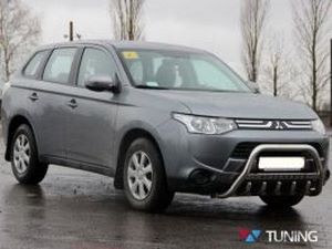 Кенгурятник MITSUBISHI Outlander III (2013-) - с надписью 3 3