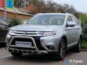 Кенгурятник Mitsubishi Outlander III (2013-) - с перемычкой 3