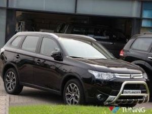 Кенгурятник Mitsubishi Outlander III (2013-) - с перемычкой 4