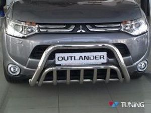 Кенгурятник Mitsubishi Outlander III (13-21) - двойной