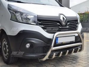 Кенгурятник OPEL Vivaro B (2014+) - с грилем и перемычкой 4 2