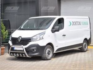 Кенгурятник OPEL Vivaro B (2014+) - с грилем и перемычкой 5 4