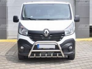 Кенгурятник OPEL Vivaro B (2014+) - с грилем и перемычкой 6 3